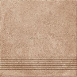 Cersanit Carpet (C-CP4A156D) Керамогранит ступень, темно-бежевый 29,8x29,8 см