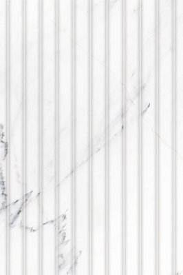 Cersanit Oriental Настенная плитка рельефная белая OEN052D 30x45 см