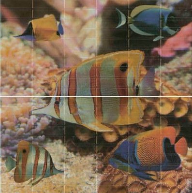 Decocer Sunset Aquarium Панно 50х50 (2 плитки)