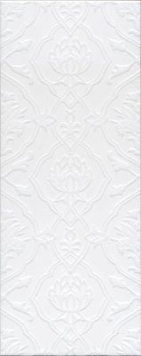 Kerama Marazzi Альвао 7229 Структура Белая Матовая Настенная плитка 20х50 20x50x8,9 см