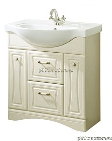 Aqualife Design Женева 1-166-006-CR80 Тумба 80, ваниль