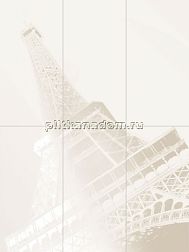 Maciej Zien Paris D-Tour Eiffel Set of 6 Elements Панно 89,8x119,8 см