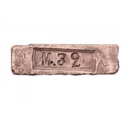 Sergio Pietra Клейма 18 века М.32 Бронзовый Декор 7x26x1,5 см