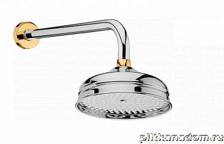 Webert Shower Set AC0014017 Верхний душ с кронштейном ( хром-золото)