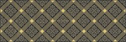 Laparet Royal Декор чёрный 20х60 см
