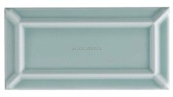 Adex Neri ADNE1108 Liso Edge Sea Green Зеленая Глянцевая Настенная плитка 7,5х15 см