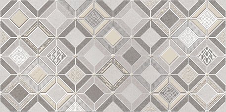Azori Starck Mosaico 1 Серый Матовый Декор 20,1x40,5 см