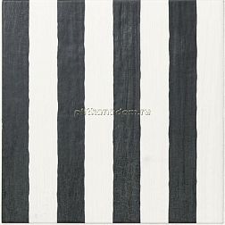APE Ceramicas Esencia Material Strips Черно-белый Матовый Керамогранит 20x20 см