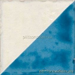Marca Corona Jolie 8315 Blanc Turquoise Triangolo Декор 10x10 см