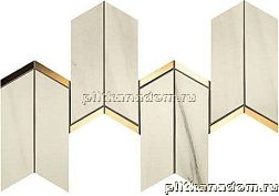 Atlas Concorde Marvel Dream Chevron Bianco Fantastico Мозаика 17x41,4 см
