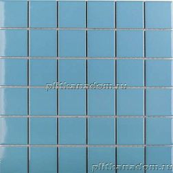 Starmosaic Homework Light Blue Glossy (WB30727) Голубая Глянцевая Мозаика 30,6х30,6 (4,8х4,8)