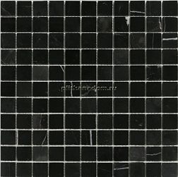 Caramelle Pietrine 7 мм Nero Oriente Matt Мозаика 30,5х30,5х0,7 (4,8х4,8) см