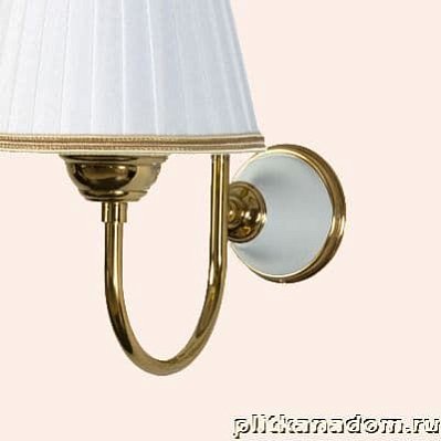 Tiffany World Harmony TWHA029bi-oro Настенная лампа светильника с основанием, белый-золото (без абажура)