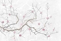 Cersanit Haiku HI2U522DT Панно из 2-х шт. Серый 50х75 см