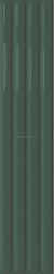 DNA tiles Plinto Out Green Gloss Зеленая Глянцевая Настенная плитка 10,7x54,2 см