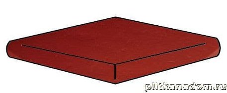 Calaf New Cadi (R0968E0) Rojo Red Peldano Coner Угловая ступень 31,5x31,5