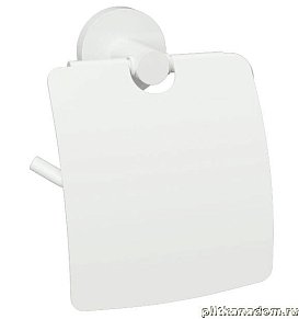 Bemeta White 104112014 Держатель туалетной бумаги, с крышкой, белый