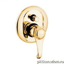 Emmevi Rubinetterie Tiffany 6019 Смеситель внутристенный на 2 выхода (золото)