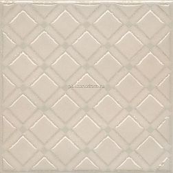 Kerama Marazzi Бахия Декор 1 бежевый светлый, глянцевый 9,8x9,8 см