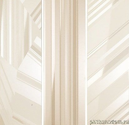 Ava Ceramica Eden Bianco Lucido Set 3 Concept Панно 96,3x96,3