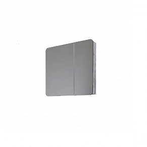 Grossman Шкаф-зеркало Grossman ТАЛИС-70 см Лев. бетон пайн 700х160х750