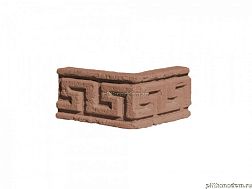 UniStone Меандр Коричневый Карниз узкий угловой 13,5х13,6x8,4 см