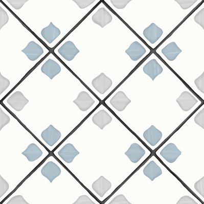 Harmony Tanger Silver Rhomb Микс Матовый Керамогранит 12,3x12,3 см