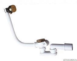 Rav Slezak NP0002-570Z Сифон для ванны с напуском воды через слив-перелив, большая пробка