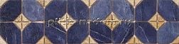 Vives Iliada Tira Iliada-Pr Azul Бордюр 10,8x43,5 см