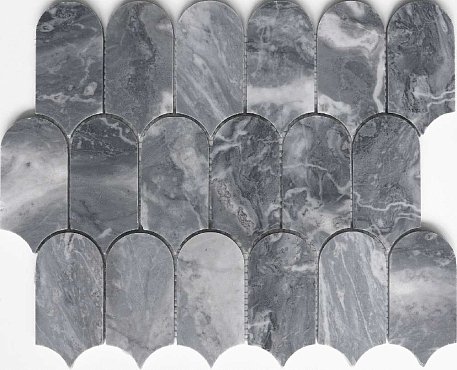 Orro Mosaic Orro Stone Asti Gray Серая Матовая Мозаика 26х31,5 см