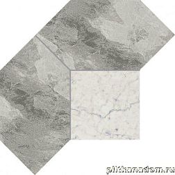 Italon Charme Extra 620110000083 Silver Polygon Lux Мозаика 28,5x21 см