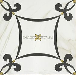 Marazzi Evolutionmarble Decoro Lux Calacatta Nero MK24 Декор 58х58 см