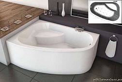 Kolpa San Chad S Акриловая ванна, правая, комплектация Magic 170х120