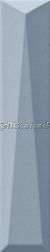 Ava Ceramica UP Lingotto Blue Matte Голубая Матовая Настенная плитка 5x25 см