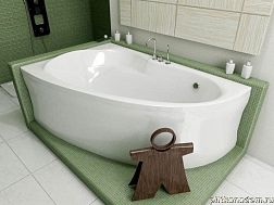 Relisan Zoya Акриловая ванна, левая 150x95