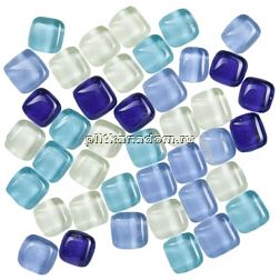 Architeza Grele Gloss Fresh Satin Стеклянная мозаика 30х30 (кубик от 1 до 1,5) см