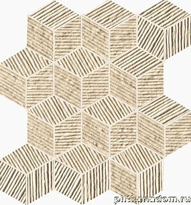 Fap Ceramiche Lumina Glam Almond Cube Мозаика 22,5x26
