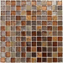 Caramelle Naturelle Alcantara ruggine Мозаика 29,8х29,8 (2,3x2,3) см