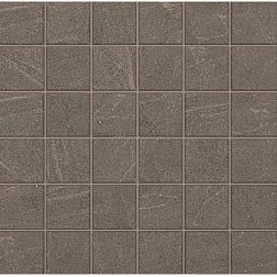Estima Gabbro GB 03 Anthracite Серая Неполированная Мозаика 30х30 (5х5) см