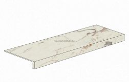 Atlas Concorde Russia Allure Капрайя Белая Лаппатированная Ступень Фронтальная 33x160 см