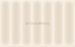 Unitile (Шахтинская плитка) Марсель 02 Бежевый верх Матовая Настенная плитка 25х40 см
