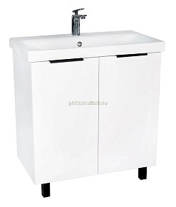 Viant Берлин VBER80MDBEL-T2ST Тумба 2 двери белая MODUO 80 см