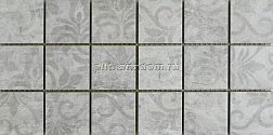 RHS Ceramiche (Rondine group) Murales Ice Decoro Серая Матовая Мозаика 15х30 см