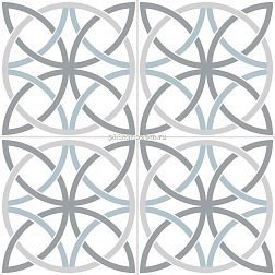 Dual Gres Chic Bosham White Керамогранит 44,5x44,5 см
