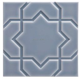 Adex Neri ADNE4150 Liso Star Storm Blue Синяя Глянцевая Настенная плитка 15х15 см