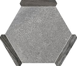 Monopole Avant Sacramento Gris Ebano Серый Матовый Керамогранит 22x25 см