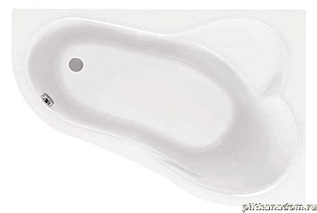 Santek Ибица 1WH112411 Акриловая ванна угловая асимметричная 150х100 правостороняя с гидромассажем Комфорт Плюс