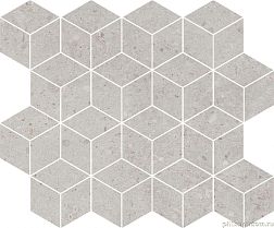 Kerama Marazzi Риккарди T017-14053 Серый Светлый Мозаичный Декор 37,5х45 см