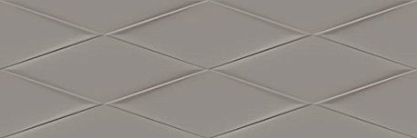 Cersanit Vegas VGU092  рельеф серый Настенная плитка 25х75 см