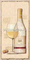 Фотоплитка Vintage Панно 25.8(250) 20х40 см